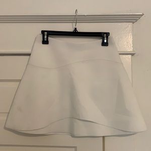 Top Shop white asymmetric skirt